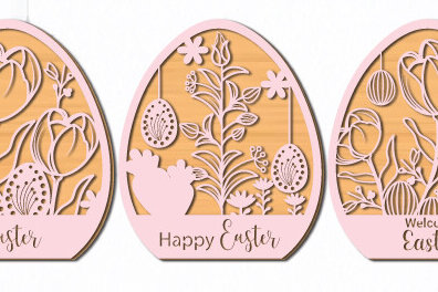 Intra απο ξύλο plywood 3mm-4mm πάχος - Διακοσμητικό Πασχαλινό Αυγό  Cut Layer 1482 Δίασταση 15x15 cm INTRAFABR-116825672