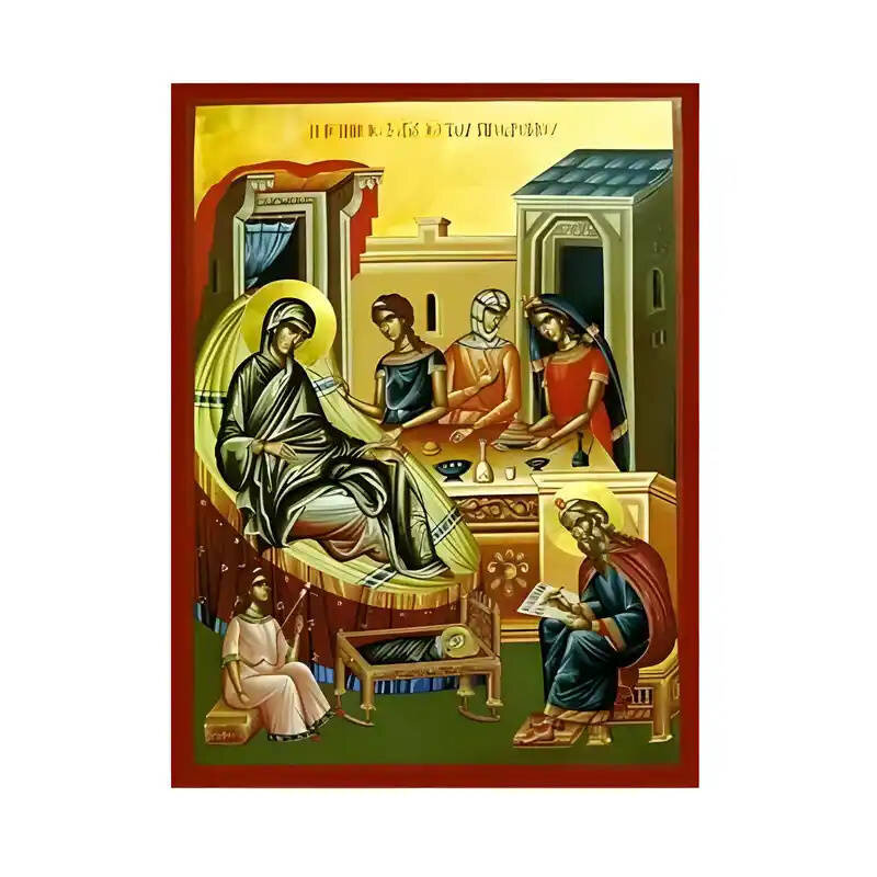 Εικόνα Ορθοδοξίας με περίγραμμα χρυσό σε ξύλο Φλαμουρίας  με  βάση Εικόνα Άγιος Ιωάννης Πρόδρομος το Γενέσιον Χειροποίητη Ελληνορθόδοξη , Κρεμαστή πλάκα βυζαντινής τέχνης, χριστιανική τέχνη Διάσταση 10x7 cm (3,9 x 2,8 ίντσες) INTRAEK-671057