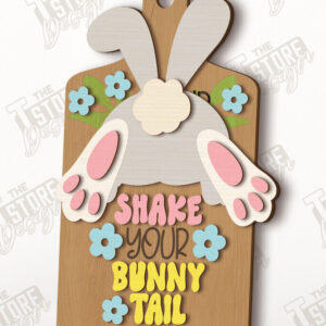 Intra απο ξύλο plywood 3mm-4mm πάχος - Διακοσμητικό Πασχαλινό Mini Cutting Board|CNC Δίασταση 15x15 cm INTRAFABR-117201658