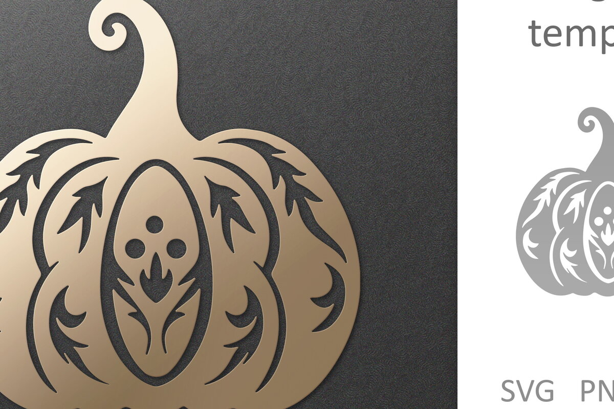 Intra απο ξύλο plywood 3mm-4mm πάχος - Διακοσμητικό φλοράλ κομμένο  κολοκύθας  Δίασταση 30x20 cm INTRAFABR-81425233