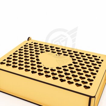 Intra απο ξύλο plywood 3mm-4mm πάχος - Διακοσμητικό κουτί δώρου Αρχεία  Cut Laser Δίασταση 180x120 cm INTRAFABR-119431029 - Image 2