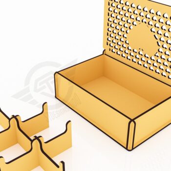 Intra απο ξύλο plywood 3mm-4mm πάχος - Διακοσμητικό κουτί δώρου Αρχεία  Cut Laser Δίασταση 180x120 cm INTRAFABR-119431029 - Image 4