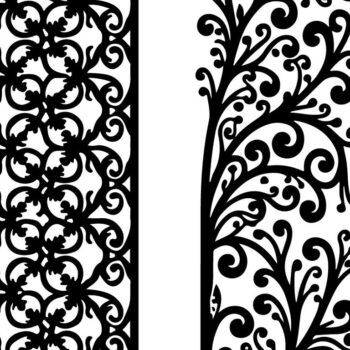 Intra απο ξύλο plywood 3mm-4mm πάχος - Διακοσμητικό Laser Cut Jali και Screen Pan Δίασταση 40x50 cm INTRAFABR-125247586 - Image 4