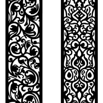 Intra απο ξύλο plywood 3mm-4mm πάχος - Διακοσμητικό Laser Cut Jali και Screen Pan Δίασταση 40x50 cm INTRAFABR-125249552 - Image 6