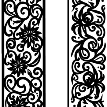 Intra απο ξύλο plywood 3mm-4mm πάχος - Διακοσμητικό Laser Cut Jali και Screen Pan Δίασταση 40x50 cm INTRAFABR-125247298 - Image 4