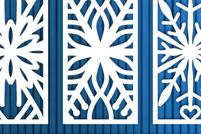 Intra απο ξύλο plywood 3mm-4mm πάχος - Διακοσμητικό πάνελ κοπής με λέιζερ διακόσμηση τοίχου Δίασταση 30x20 cm INTRAFABR-70776732