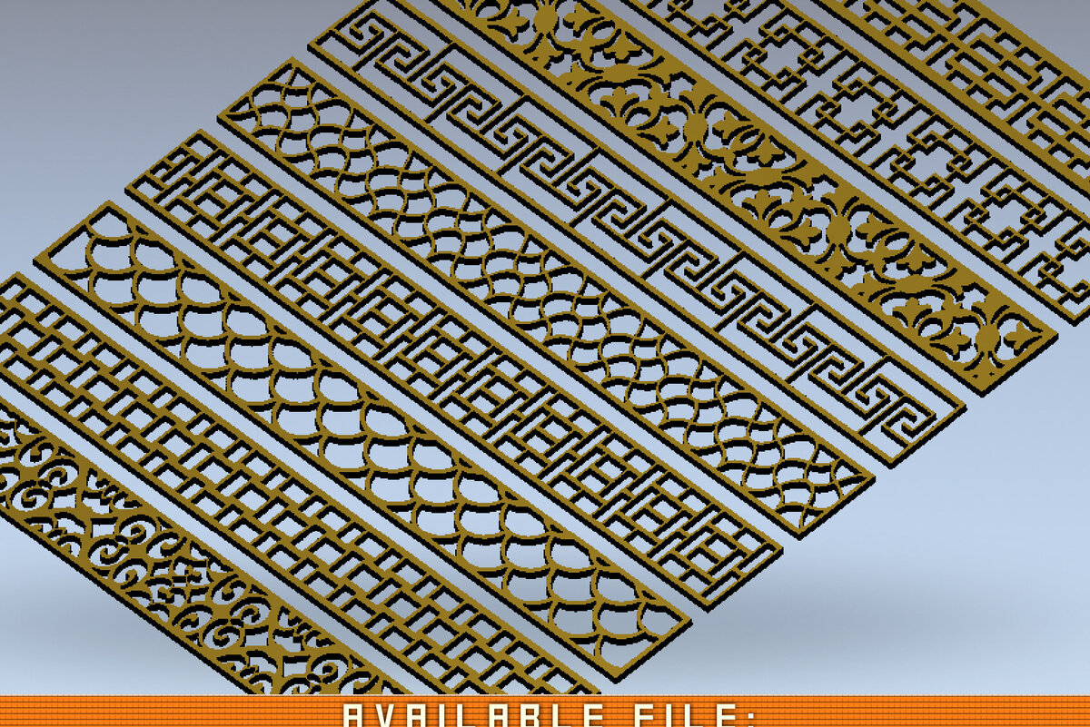 Intra απο ξύλο plywood 3mm-4mm πάχος - Διακοσμητικά πάνελ κοπής με λέιζερ Σχέδιο CNC Δίασταση 6x6 cm INTRAFABR-123061136