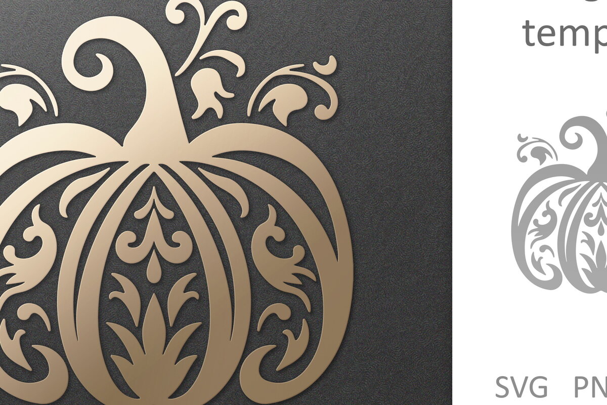 Intra απο ξύλο plywood 3mm-4mm πάχος - Διακοσμητικό κομμένο  Mandala Pumpkin  Δίασταση 30x30 cm INTRAFABR-81426761