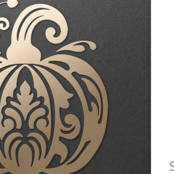 Intra απο ξύλο plywood 3mm-4mm πάχος - Διακοσμητικό κομμένο  Mandala Pumpkin  Δίασταση 30x30 cm INTRAFABR-81426365 - Image 1