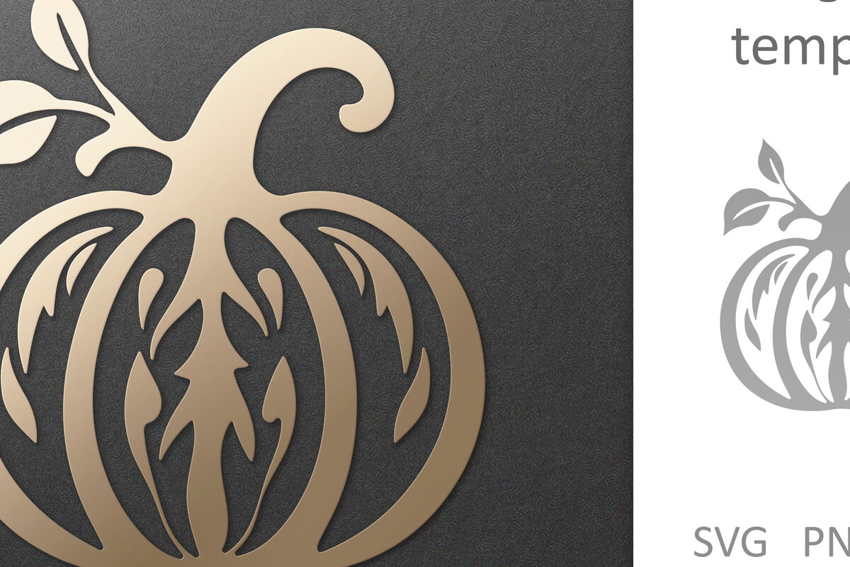 Intra απο ξύλο plywood 3mm-4mm πάχος - Διακοσμητικό περίτεχνο κομμένο  κολοκύθας  Δίασταση 30x20 cm INTRAFABR-81424299