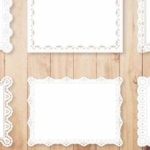 Intra απο ξύλο plywood 3mm-4mm πάχος - Διακοσμητικό Πακέτο δαντέλας κοπής χαρτιού  Δίασταση 20x20 cm INTRAFABR-86594468