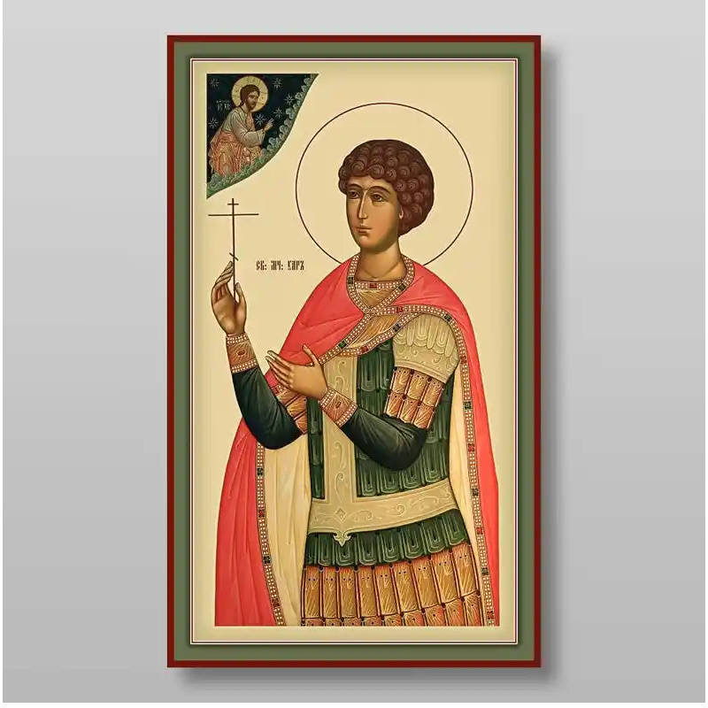 Εικόνα Ορθοδοξίας με περίγραμμα χρυσό σε ξύλο Φλαμουρίας  με  βάση Uar martire, Χειροποίητη Ελληνορθόδοξη , Κρεμαστή πλάκα βυζαντινής τέχνης, χριστιανική τέχνη Διάσταση 15x11 cm (5,9 x 4,3 ίντσες) INTRAEK-21205