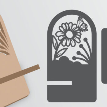 Intra απο ξύλο plywood 3mm-4mm πάχος - Διακοσμητική θήκη τηλεφώνου Lasercut Δίασταση 30x20 cm INTRAFABR-119953551 - Image 4