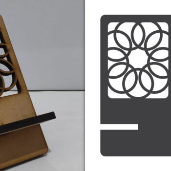 Intra απο ξύλο plywood 3mm-4mm πάχος - Διακοσμητική θήκη τηλεφώνου Lasercut Δίασταση 30x20 cm INTRAFABR-115984341 - Image 1