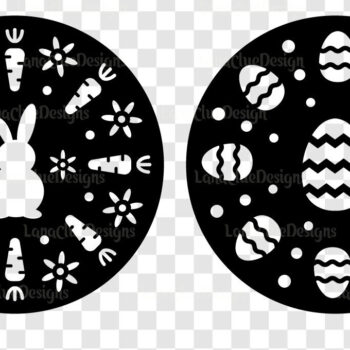 Intra απο ξύλο plywood 3mm-4mm πάχος - Διακοσμητικά Στρογγυλά Πασχαλινά Σουβέρ  Δίασταση 40x50 cm INTRAFABR-115343074 - Image 2