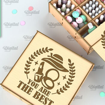 Intra απο ξύλο plywood 3mm-4mm πάχος - Διακοσμητικά κουτιά αποθήκευσης LaserCut Bundle Δίασταση 30x20 cm INTRAFABR-98047033 - Image 7