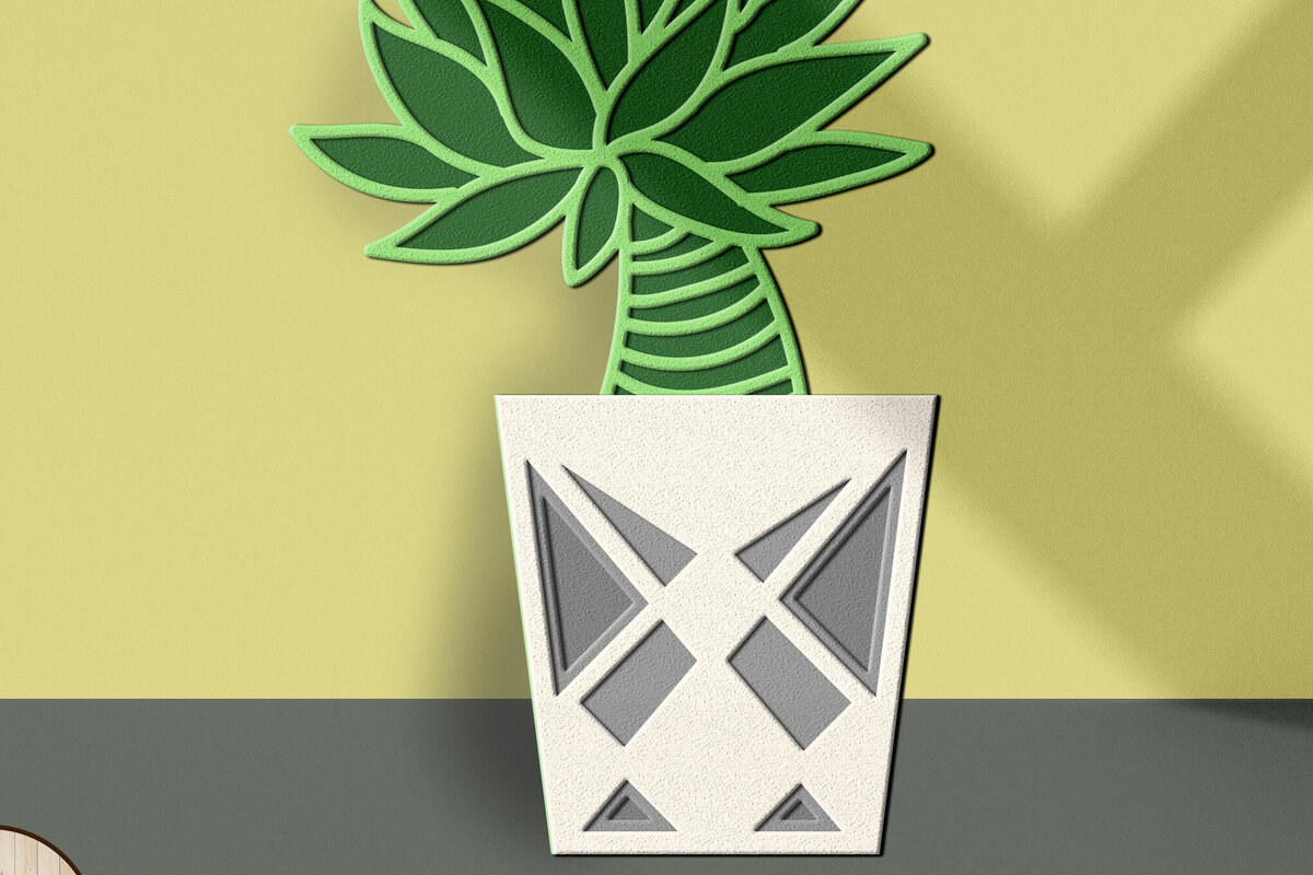 Intra απο ξύλο plywood 3mm-4mm πάχος - Διακοσμητικό παχύφυτο, Πολυστρωματικό  Δίασταση 3x5 cm INTRAFABR-100579151