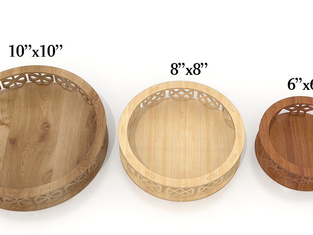 Intra απο ξύλο plywood 3mm-4mm πάχος - Διακοσμητικός Δίσκος  , Ξύλινο Σκαλιστό Δίασταση 30x20 cm INTRAFABR-39087136