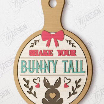 Intra απο ξύλο plywood 3mm-4mm πάχος - Διακοσμητικές vintage πασχαλινές σανίδες Δίασταση 15x15 cm INTRAFABR-117198461 - Image 6