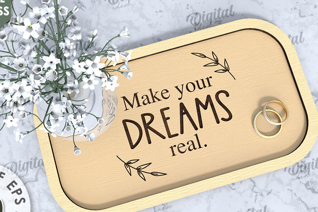 Intra απο ξύλο plywood 3mm-4mm πάχος - Διακοσμητικό Δίσκο Γάμου Σχέδιο κοπής με λέιζερ Δίασταση 20x20 cm INTRAFABR-108837818