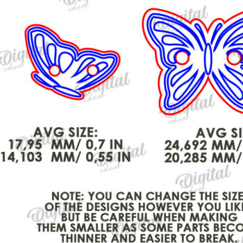 Intra απο ξύλο plywood 3mm-4mm πάχος - Διακοσμητικά κουμπιά από ξύλο κομμένα με λέιζερ Δίασταση 30x20 cm INTRAFABR-113845503 - Image 6