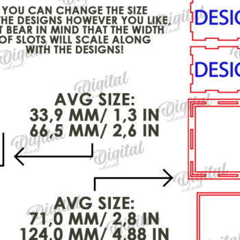 Intra απο ξύλο plywood 3mm-4mm πάχος - Διακοσμητικό Ξύλινο Κουτί Δώρου Κοπή Laser Δίασταση 15x15 cm INTRAFABR-115295233 - Image 3