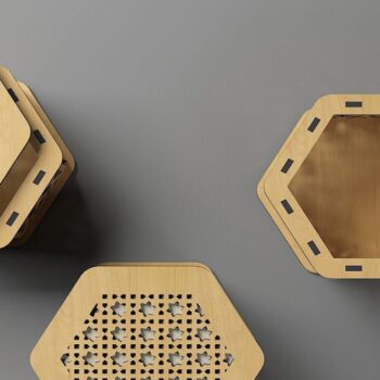 Intra απο ξύλο plywood 3mm-4mm πάχος - Διακοσμητικό Ξύλινο Δώρο / Δίασταση 30x20 cm INTRAFABR-46324406 - Image 6