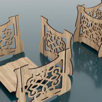 Intra απο ξύλο plywood 3mm-4mm πάχος - Διακοσμητικά Ξύλινα Αρχεία Δώρου Αποθήκευσης Δίασταση 170x170 cm INTRAFABR-47679291 - Image 3