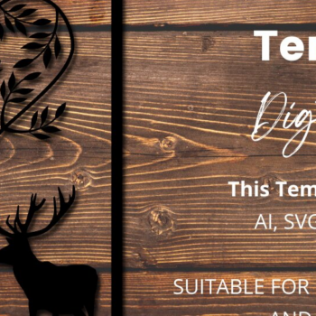 Intra απο ξύλο plywood 3mm-4mm πάχος - Ελάφι Δίασταση 15x15 cm INTRAFABR-21916753 - Image 1