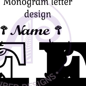 Intra απο ξύλο plywood 3mm-4mm πάχος - Μονόγραμμα με κεφαλαίο ελάφι Επιστολή F  Δίασταση 30x20 cm INTRAFABR-84539536 - Image 3