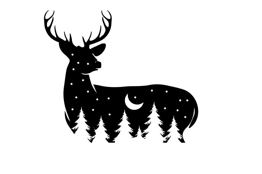 Intra απο ξύλο plywood 3mm-4mm πάχος - Deer Design Laser  Δίασταση 30x20 cm INTRAFABR-39795487