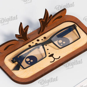 Intra απο ξύλο plywood 3mm-4mm πάχος - Στήριγμα γυαλιών ελαφιού  Δίασταση 30x20 cm INTRAFABR-116204418