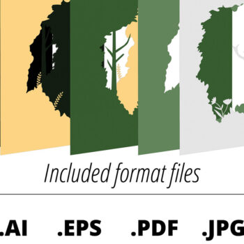 Intra απο ξύλο plywood 3mm-4mm πάχος - Deer Forest Shadow Box , 3D Mandala Δίασταση 25x25 cm INTRAFABR-57872049 - Image 5