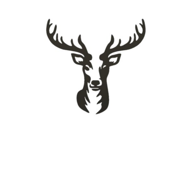 Intra απο ξύλο plywood 3mm-4mm πάχος - Deer Head Wall Art –  κοπής με λέιζερ Δίασταση 40x50 cm INTRAFABR-117647157 - Image 1