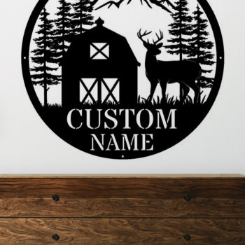 Intra απο ξύλο plywood 3mm-4mm πάχος - Ελάφια μεταλλικά σημάδια Δίασταση 3600x3600 cm INTRAFABR-111473304 - Image 1