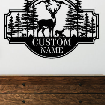 Intra απο ξύλο plywood 3mm-4mm πάχος - Ελάφια μεταλλικά σημάδια Δίασταση 3600x3600 cm INTRAFABR-111473310 - Image 1