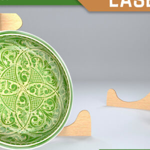 Intra απο ξύλο plywood 3mm-4mm πάχος - Σχεδιασμός . Easel Stands Laser Cut Δίασταση 30x20 cm INTRAFABR-82462199