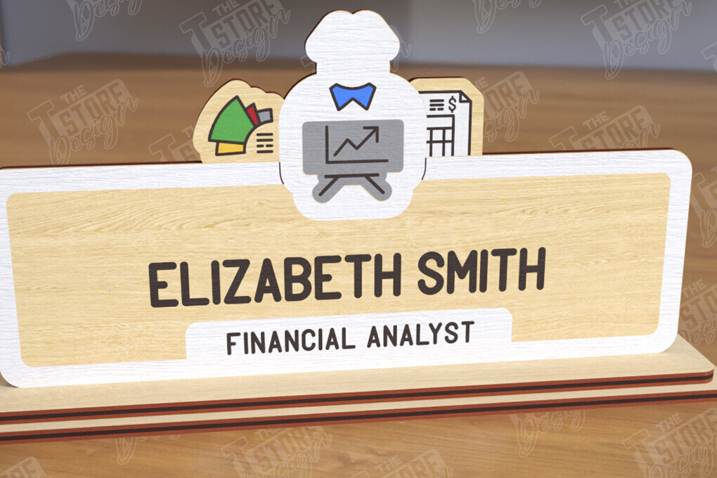 Intra απο ξύλο plywood 3mm-4mm πάχος - Επιτραπέζιο πινακίδα κοπής με λέιζερ | Πινακίδα ονόματος Δίασταση 30x20 cm INTRAFABR-121984913