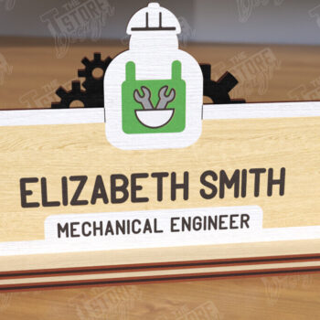 Intra απο ξύλο plywood 3mm-4mm πάχος - Πινακίδες γραφείου Πακέτο κοπής με λέιζερ | CNC Δίασταση 30x20 cm INTRAFABR-122102214 - Image 5