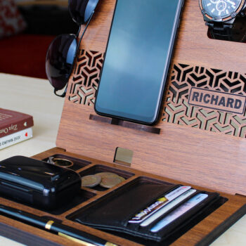 Intra απο ξύλο plywood 3mm-4mm πάχος - Desk Organizer Αρχεία Cut Laser Δίασταση 220x170 cm INTRAFABR-66014838 - Image 2