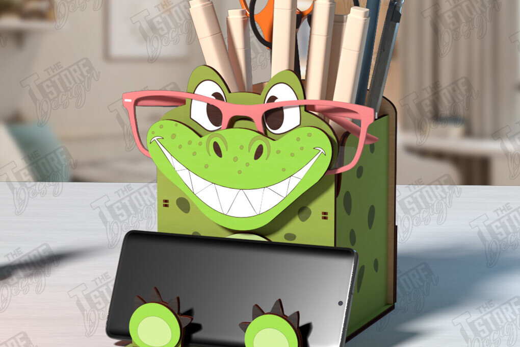 Intra απο ξύλο plywood 3mm-4mm πάχος - Desk Organizer Laser Cut | Θήκη γραφείου Δίασταση 30x20 cm INTRAFABR-123746890