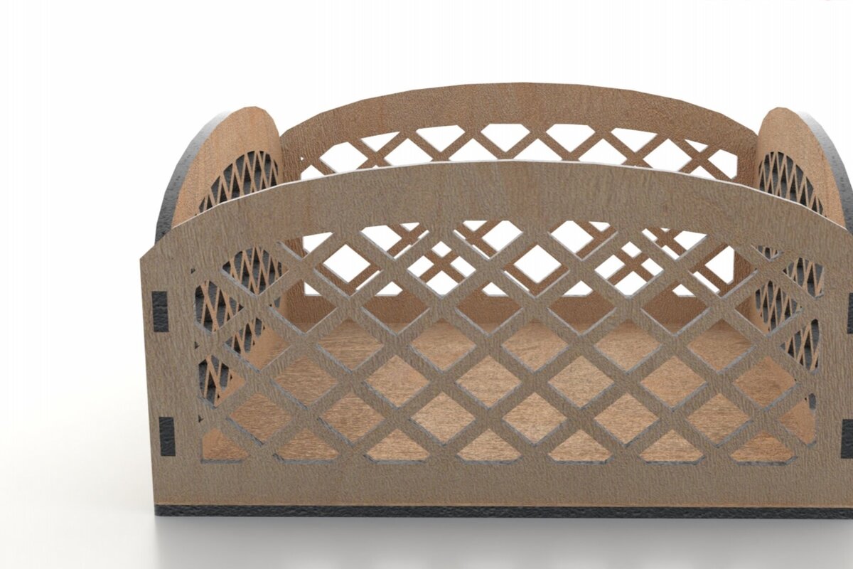 Intra απο ξύλο plywood 3mm-4mm πάχος - Desk Organizer , Mail Organizer Δίασταση 180x144 cm INTRAFABR-114210097