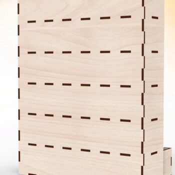 Intra απο ξύλο plywood 3mm-4mm πάχος - Desktop Organizer 30 συρτάρια, Laser Δίασταση 30x20 cm INTRAFABR-111162985 - Image 3