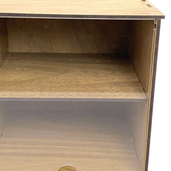 Intra απο ξύλο plywood 3mm-4mm πάχος - Desktop Organizer , Hobby Storage Box Δίασταση 15x15 cm INTRAFABR-65815708 - Image 4