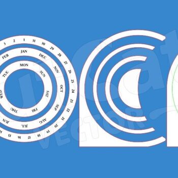 Intra απο ξύλο plywood 3mm-4mm πάχος - Desktop Perpetual Calendar Baseball Δίασταση 4x4 cm INTRAFABR-119829427 - Image 1