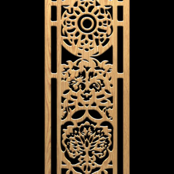 Intra απο ξύλο plywood 3mm-4mm πάχος - Λεπτομερής συλλογή Laser Cut Art Δίασταση 3200x7200 cm INTRAFABR-118187266 - Image 3