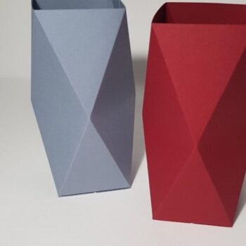 Intra απο ξύλο plywood 3mm-4mm πάχος - Πρότυπο βάζου με διαμάντια Nr 1 Δίασταση 20x20 cm INTRAFABR-43696313 - Image 1