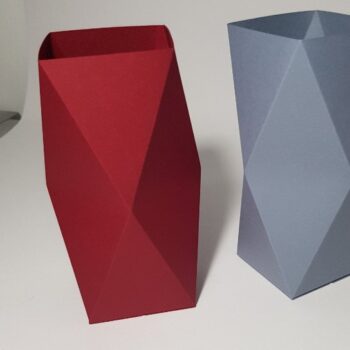 Intra απο ξύλο plywood 3mm-4mm πάχος - Πρότυπο βάζου με διαμάντια Nr 1 Δίασταση 20x20 cm INTRAFABR-43696313 - Image 3