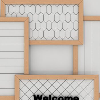 Intra απο ξύλο plywood 3mm-4mm πάχος - Diamond Honeycomb Lines με κοψίματα πλαισίου Δίασταση 30x20 cm INTRAFABR-39086974 - Image 2