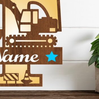 Intra απο ξύλο plywood 3mm-4mm πάχος - Digger Capital Monogram Letter T Δίασταση 30x20 cm INTRAFABR-72627571 - Image 1